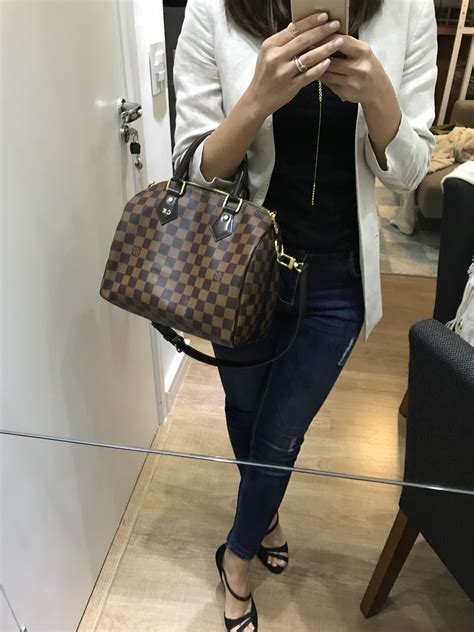 lv speedy 25 outfit|lv speedy 25 japan.